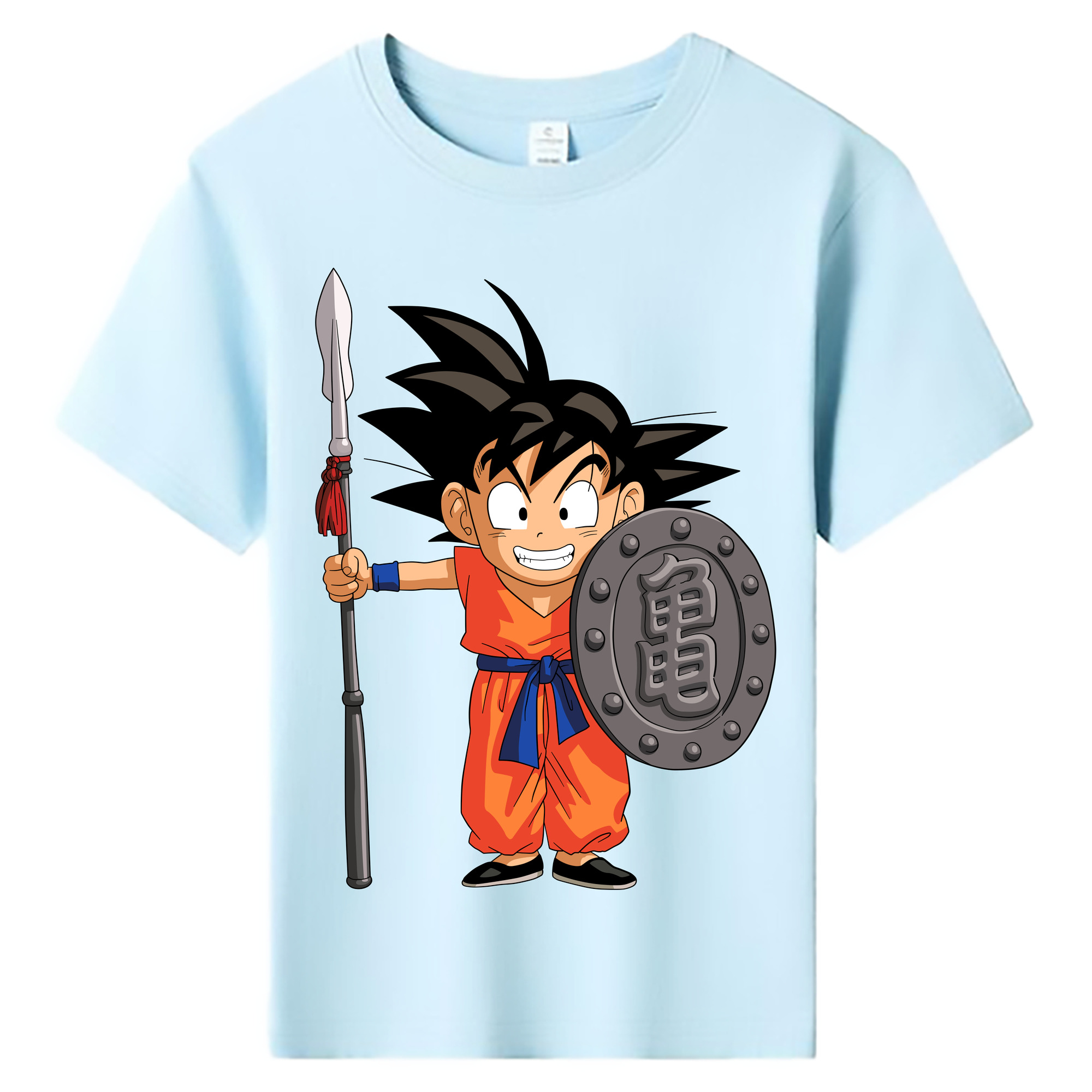 （画像用） ドラゴンボール 孫悟空（そん ごくう）Son Goku カカロット DRAGON BALL Kakarotto 綿100％キッズTシャツ（フロントプリント）